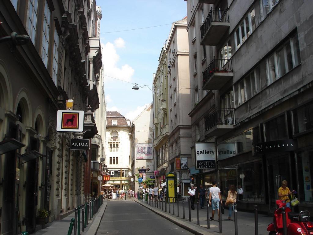 Romantic Centrum Apartman Budapešť Exteriér fotografie