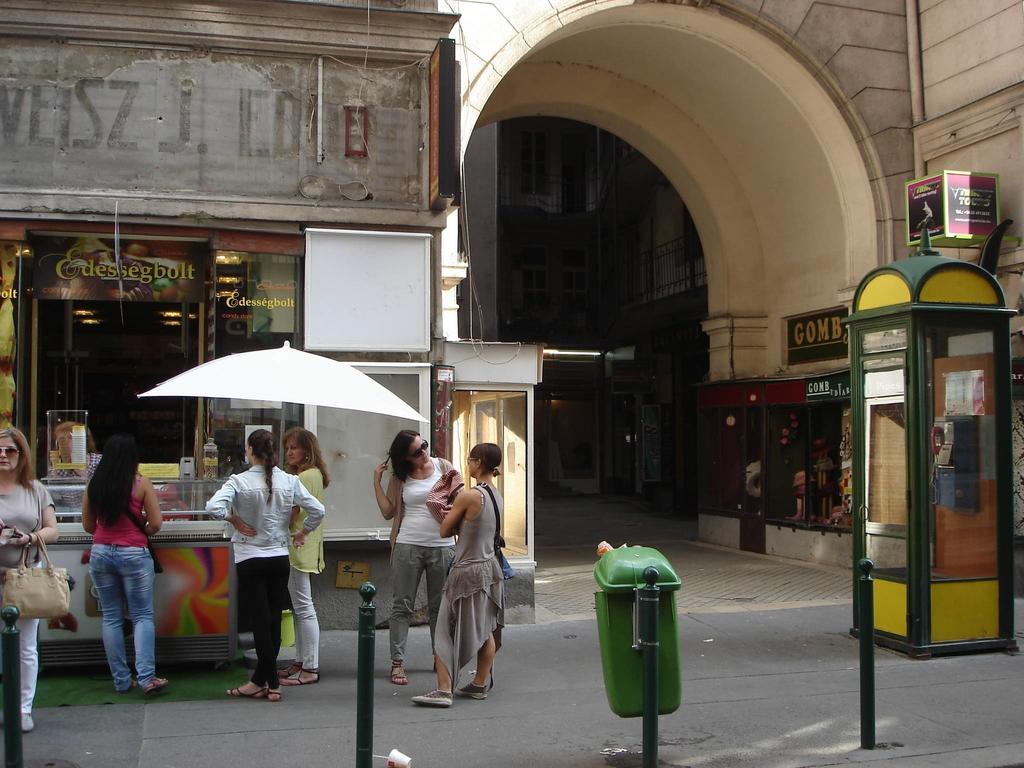 Romantic Centrum Apartman Budapešť Exteriér fotografie